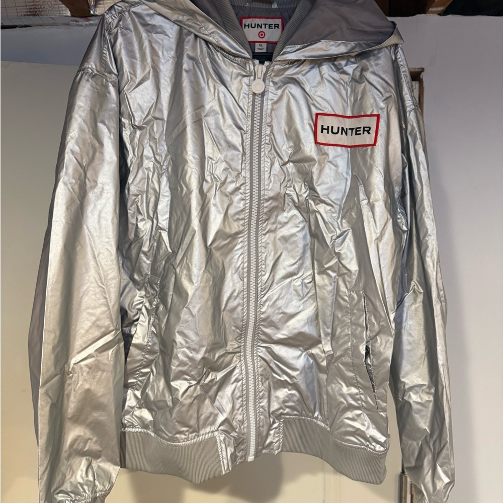 Hunter Shiny Silver Jacket - image 1
